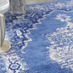 Nourison Whimsicle WHS03 Area Rug, Navy, 8'4" x 11'6"