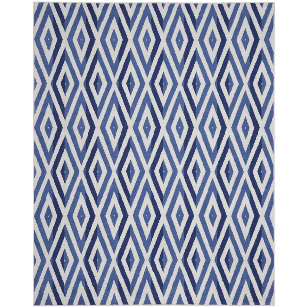 Nourison Whimsicle WHS04 Area Rug, Ivory/Blue, 8' x 10'