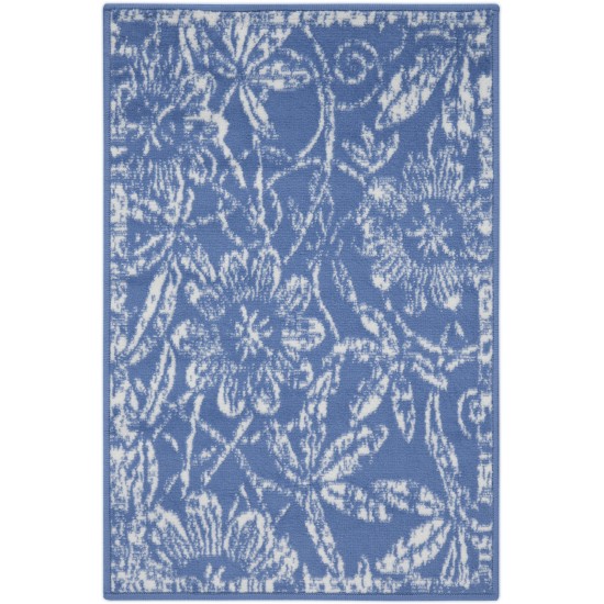 Nourison Whimsicle WHS05 Area Rug, Blue, 2' x 3'