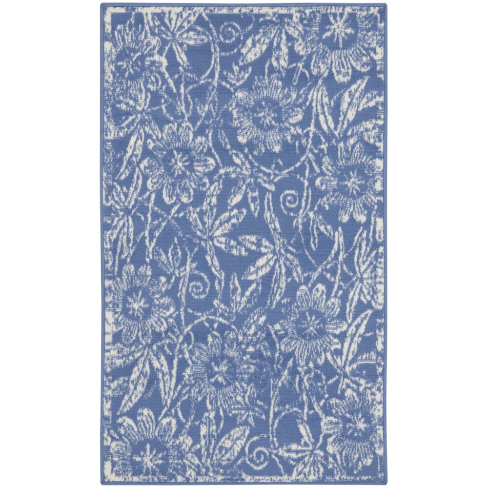 Nourison Whimsicle WHS05 Area Rug, Blue, 3' x 5'