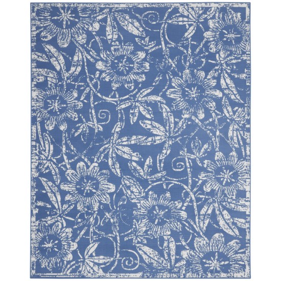 Nourison Whimsicle WHS05 Area Rug, Blue, 8'4" x 11'6"