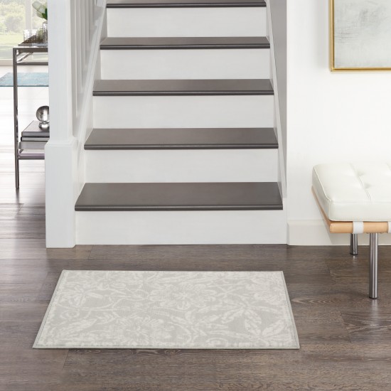 Nourison Whimsicle WHS05 Area Rug, Grey, 2' x 3'