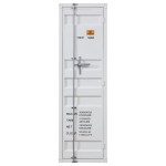 ACME Cargo Wardrobe (Single Door), White