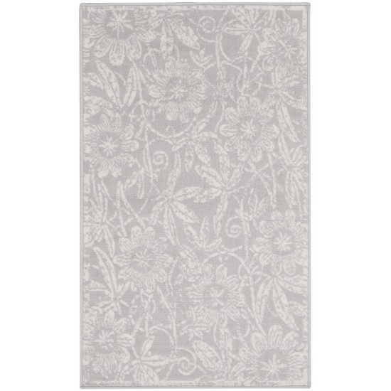 Nourison Whimsicle WHS05 Area Rug, Grey, 3' x 5'