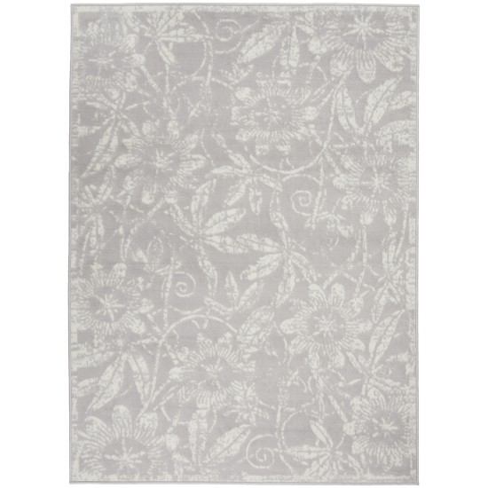 Nourison Whimsicle WHS05 Area Rug, Grey, 4' x 6'