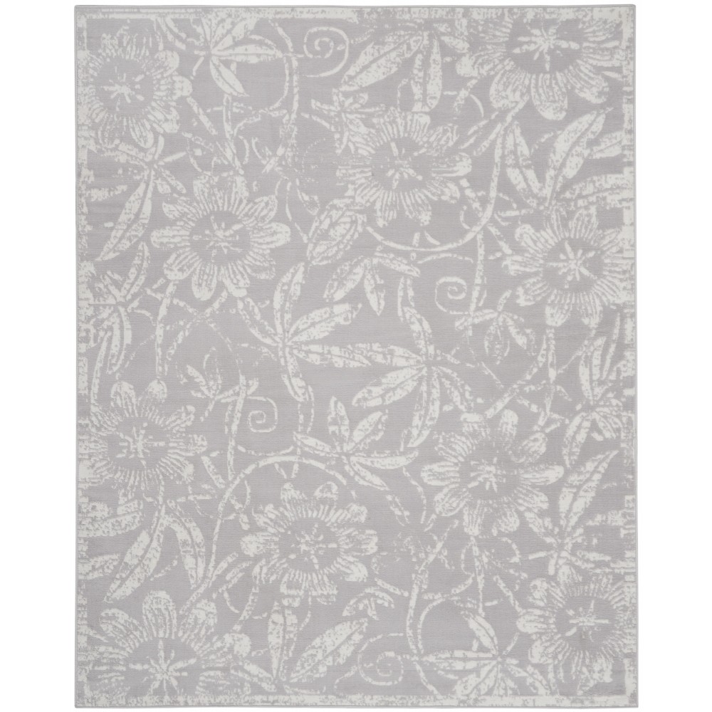 Nourison Whimsicle WHS05 Area Rug, Grey, 7' x 10'