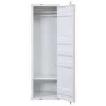 ACME Cargo Wardrobe (Single Door), White