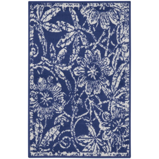 Nourison Whimsicle WHS05 Area Rug, Navy, 2' x 3'