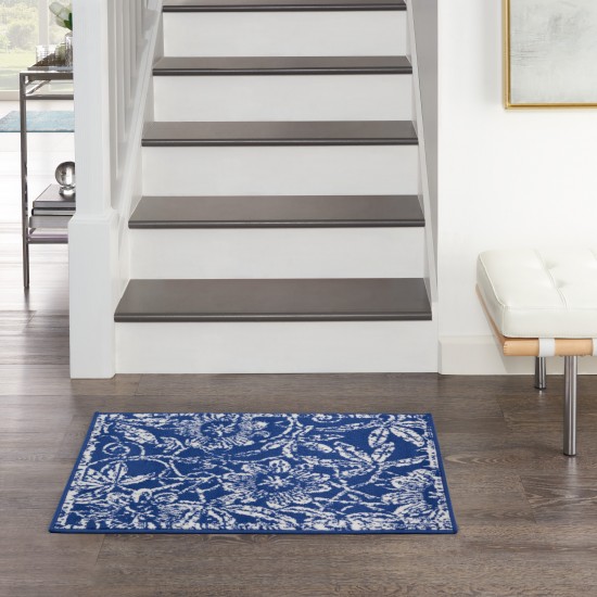 Nourison Whimsicle WHS05 Area Rug, Navy, 2' x 3'