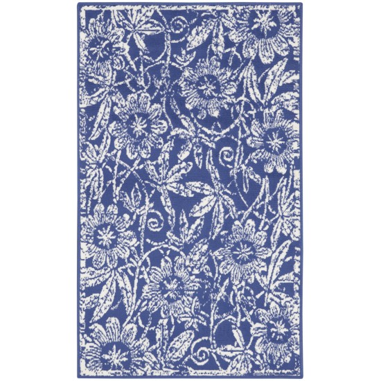 Nourison Whimsicle WHS05 Area Rug, Navy, 3' x 5'