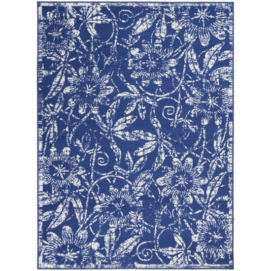 Nourison Whimsicle WHS05 Area Rug, Navy, 4' x 6'