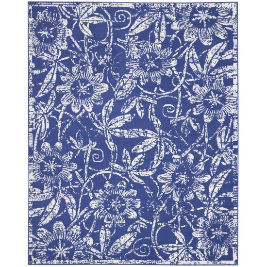 Nourison Whimsicle WHS05 Area Rug, Navy, 7' x 10'