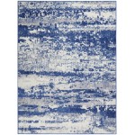 Nourison Whimsicle WHS06 Area Rug, Ivory/Navy, 4' x 6'