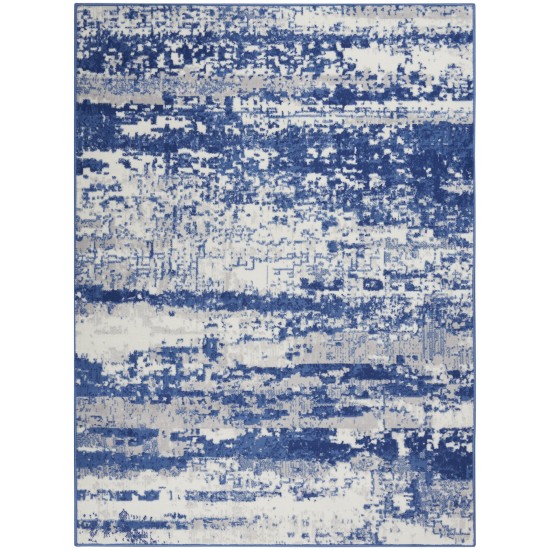 Nourison Whimsicle WHS06 Area Rug, Ivory/Navy, 4' x 6'