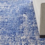 Nourison Whimsicle WHS08 Area Rug, Blue/Ivory, 8' x 10'