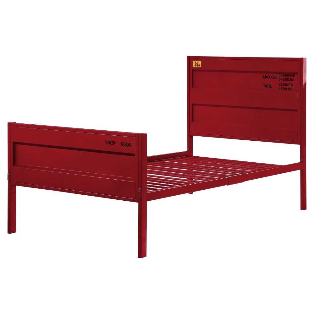 ACME Cargo Twin Bed, Red