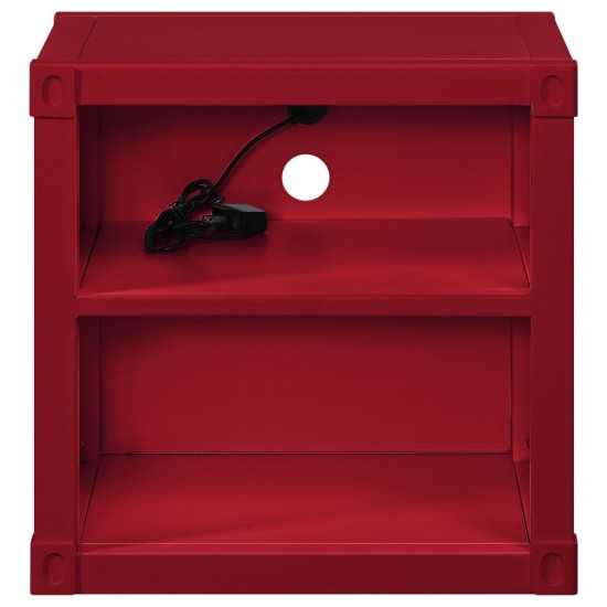 ACME Cargo Nightstand (USB), Red