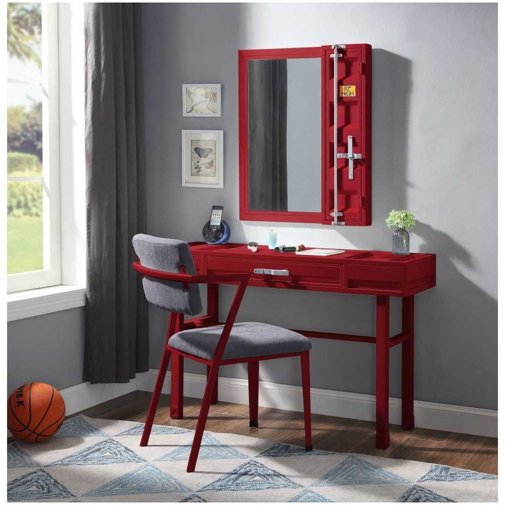 ACME Cargo Vanity Desk, Red