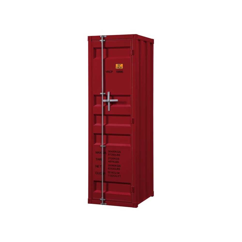 ACME Cargo Wardrobe (Single Door), Red