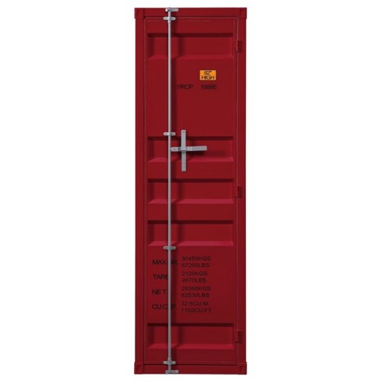 ACME Cargo Wardrobe (Single Door), Red