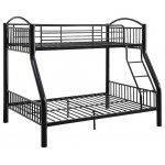 ACME Cayelynn Twin/Full Bunk Bed, Black