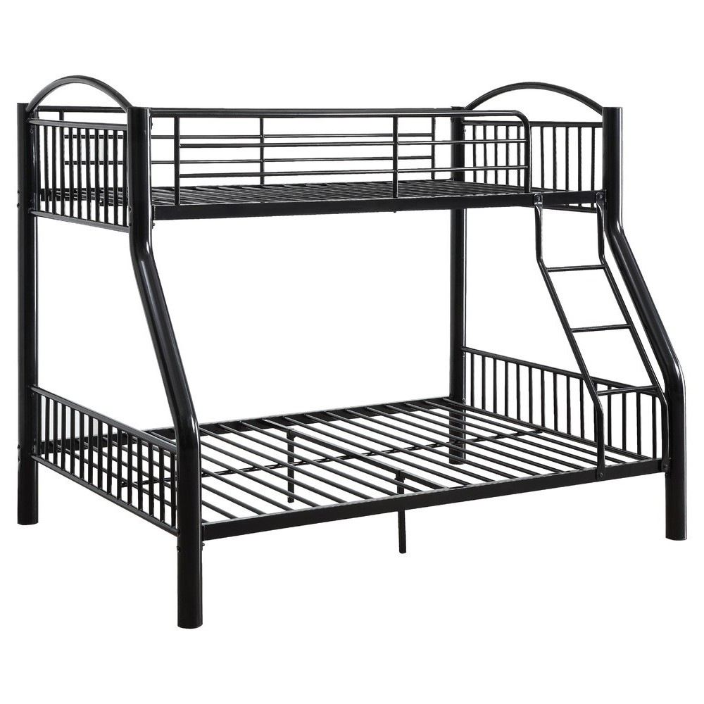 ACME Cayelynn Twin/Full Bunk Bed, Black