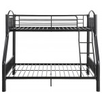 ACME Cayelynn Twin/Full Bunk Bed, Black