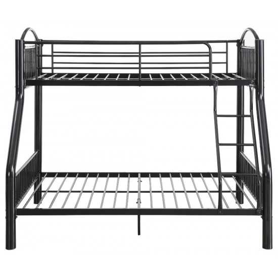 ACME Cayelynn Twin/Full Bunk Bed, Black