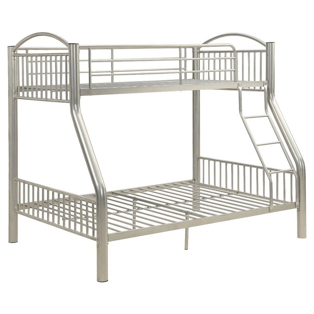 ACME Cayelynn Twin/Full Bunk Bed, Silver