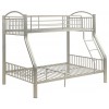ACME Cayelynn Twin/Full Bunk Bed, Silver