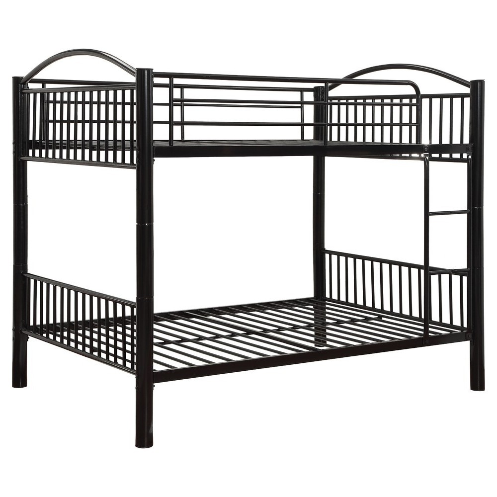 ACME Cayelynn Full/Full Bunk Bed, Black ACME Cayelynn Full/Full Bunk Bed, Black