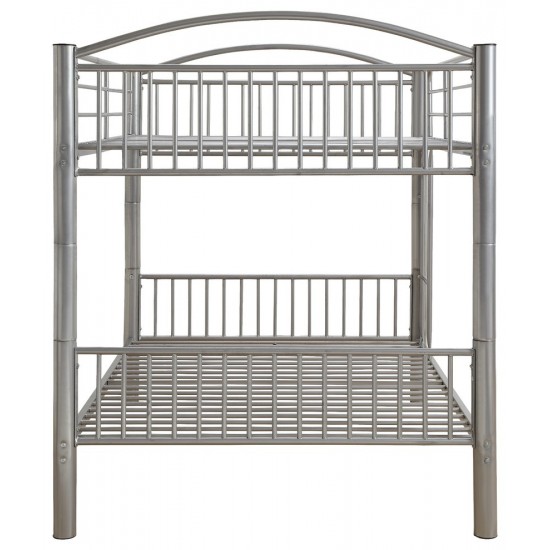 ACME Cayelynn Full/Full Bunk Bed, Silver