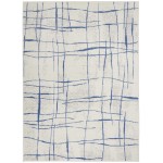 Nourison Whimsicle WHS09 Area Rug, Ivory/Blue, 6' x 9'