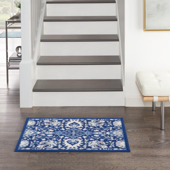 Nourison Whimsicle WHS10 Area Rug, Navy/Multicolor, 2' x 3'