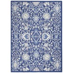 Nourison Whimsicle WHS10 Area Rug, Navy/Multicolor, 6' x 9'