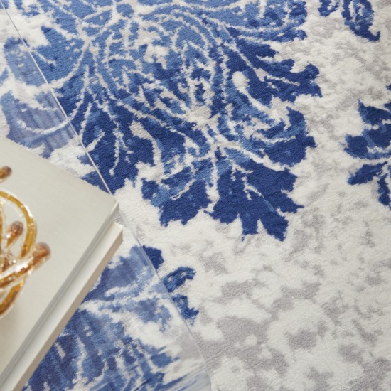 Nourison Whimsicle WHS11 Area Rug, Ivory/Navy, 6' x 9'