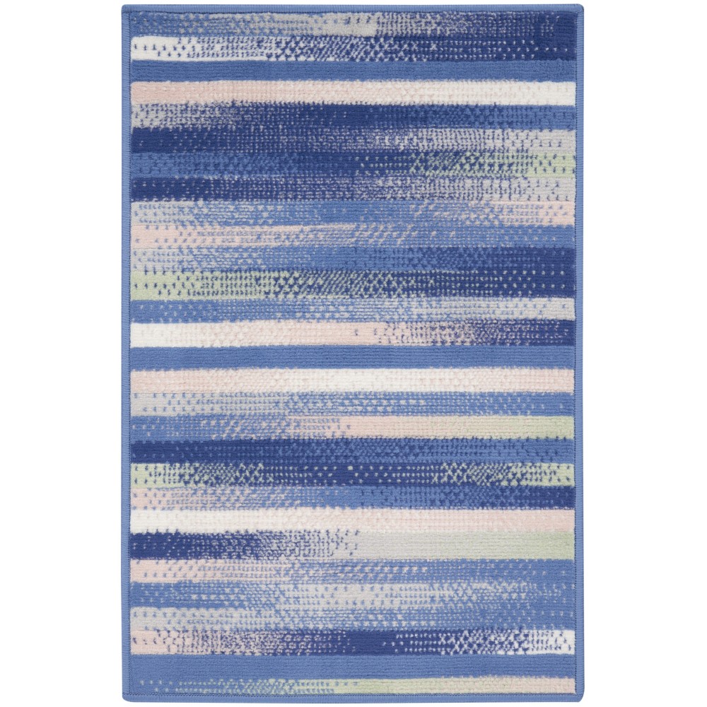 Nourison Whimsicle WHS12 Area Rug, Blue/Multicolor, 2' x 3'