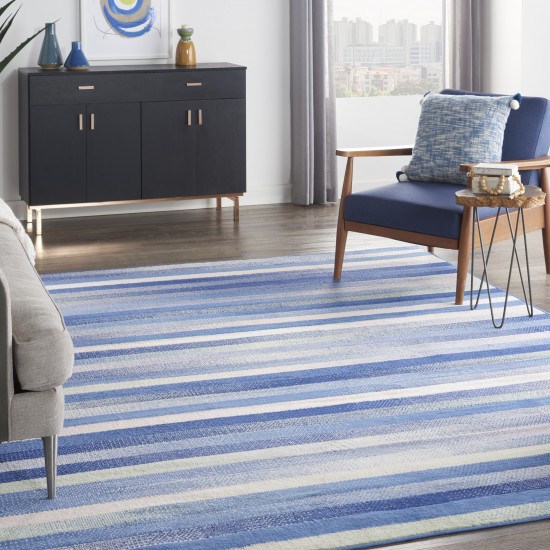 Nourison Whimsicle WHS12 Area Rug, Blue/Multicolor, 7' x 10'