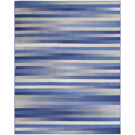 Nourison Whimsicle WHS12 Area Rug, Blue/Multicolor, 8' x 10'