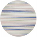 Nourison Whimsicle WHS12 Area Rug, Ivory/Multicolor, 5' x Round