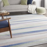 Nourison Whimsicle WHS12 Area Rug, Ivory/Multicolor, 8'4" x 11'6"