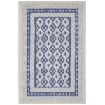 Nourison Whimsicle WHS13 Area Rug, Ivory/Blue, 2' x 3'