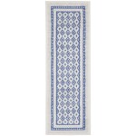 Nourison Whimsicle WHS13 Runner Rug, Ivory/Blue, 2' x 6'