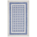 Nourison Whimsicle WHS13 Area Rug, Ivory/Blue, 3' x 5'