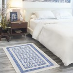 Nourison Whimsicle WHS13 Area Rug, Ivory/Blue, 3' x 5'