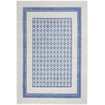 Nourison Whimsicle WHS13 Area Rug, Ivory/Blue, 4' x 6'