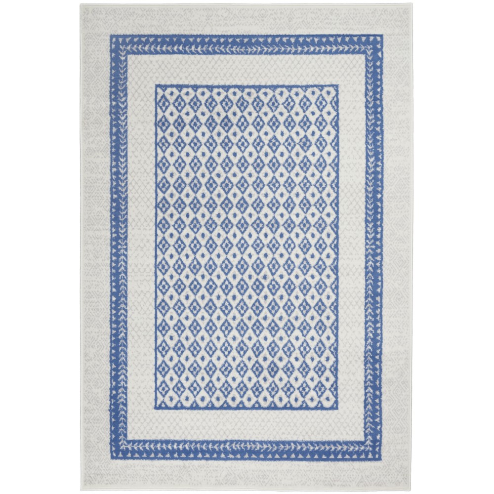 Nourison Whimsicle WHS13 Area Rug, Ivory/Blue, 4' x 6' Nourison Whimsicle WHS13 Area Rug, Ivory/Blue, 4' x 6'