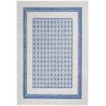 Nourison Whimsicle WHS13 Area Rug, Ivory/Blue, 6' x 9'