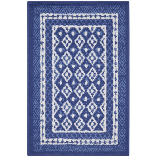 Nourison Whimsicle WHS13 Area Rug, Navy, 2' x 3'