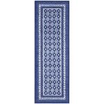 Nourison Whimsicle WHS13 Runner Rug, Navy, 2' x 8'